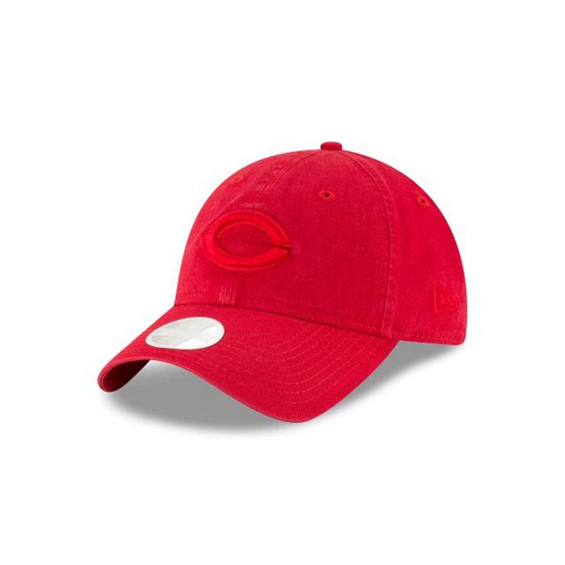 MLB Cincinnati Reds Womens Core Classic 9Twenty Adjustable (UQT9984) - Red New Era Caps